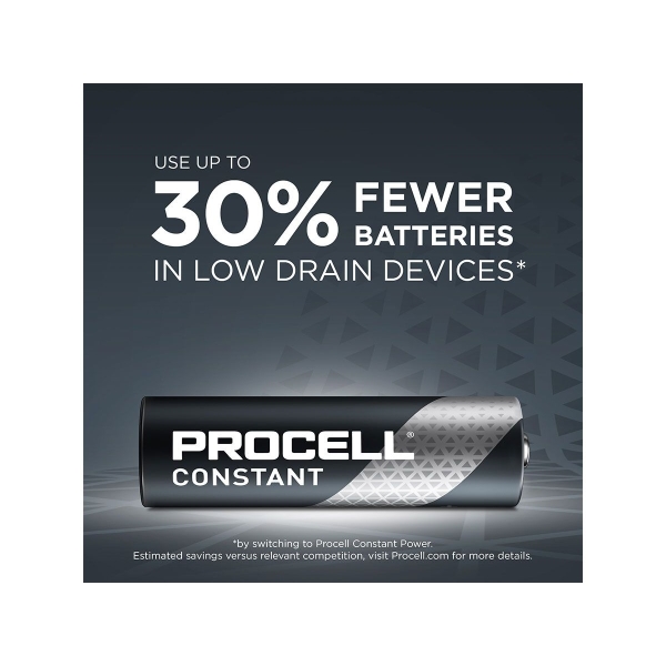 duracell-procell-pc1500-24pk-aa-1-5v-alkaline-button-top-batteries-contractor-pack-of-24-28 procell constant