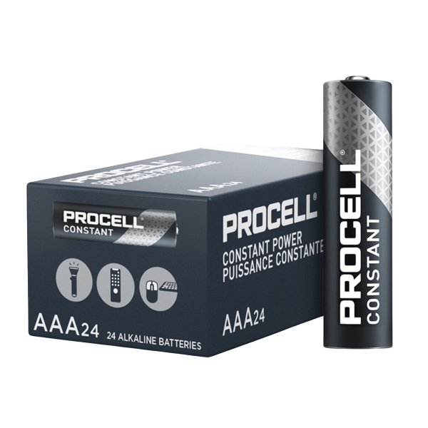 duracell-procell-pc2400-24pk-aaa-1-5v-alkaline-button-top-batteries-contractor-pack-of-24-73 procell constant