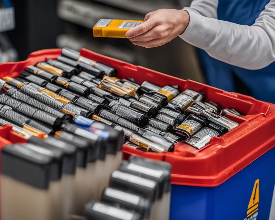 Disposing Lithium Batteries