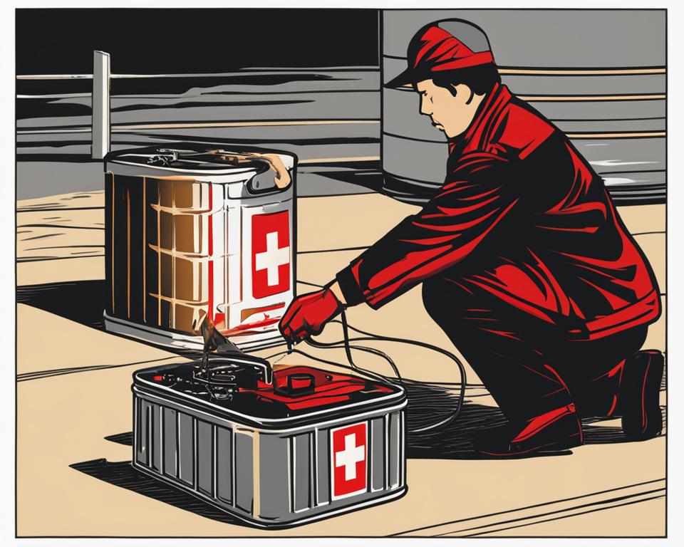Prohibited actions for lithium battery storage image | Batteries Inc. Prohibited actions for lithium battery storage image