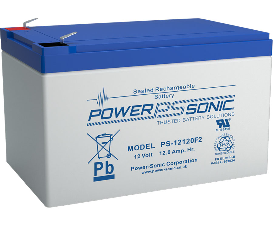 Sealed-Rechargeable-Battery-12V-PS-12120f2 | Batteries Inc. 12v battery