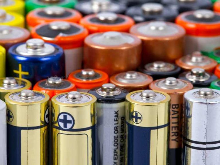array of batteries