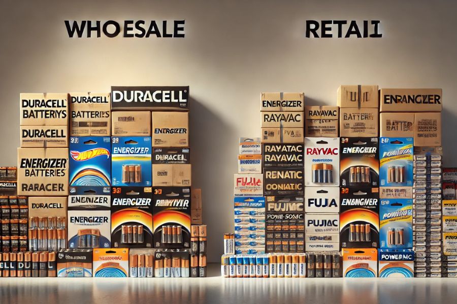 Explore a detailed cost analysis comparing wholesale vs. retail battery prices. Learn how bulk buying can save you money in the long run.